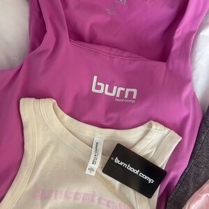 Burn Boot Camp Women's 4 tops bundle